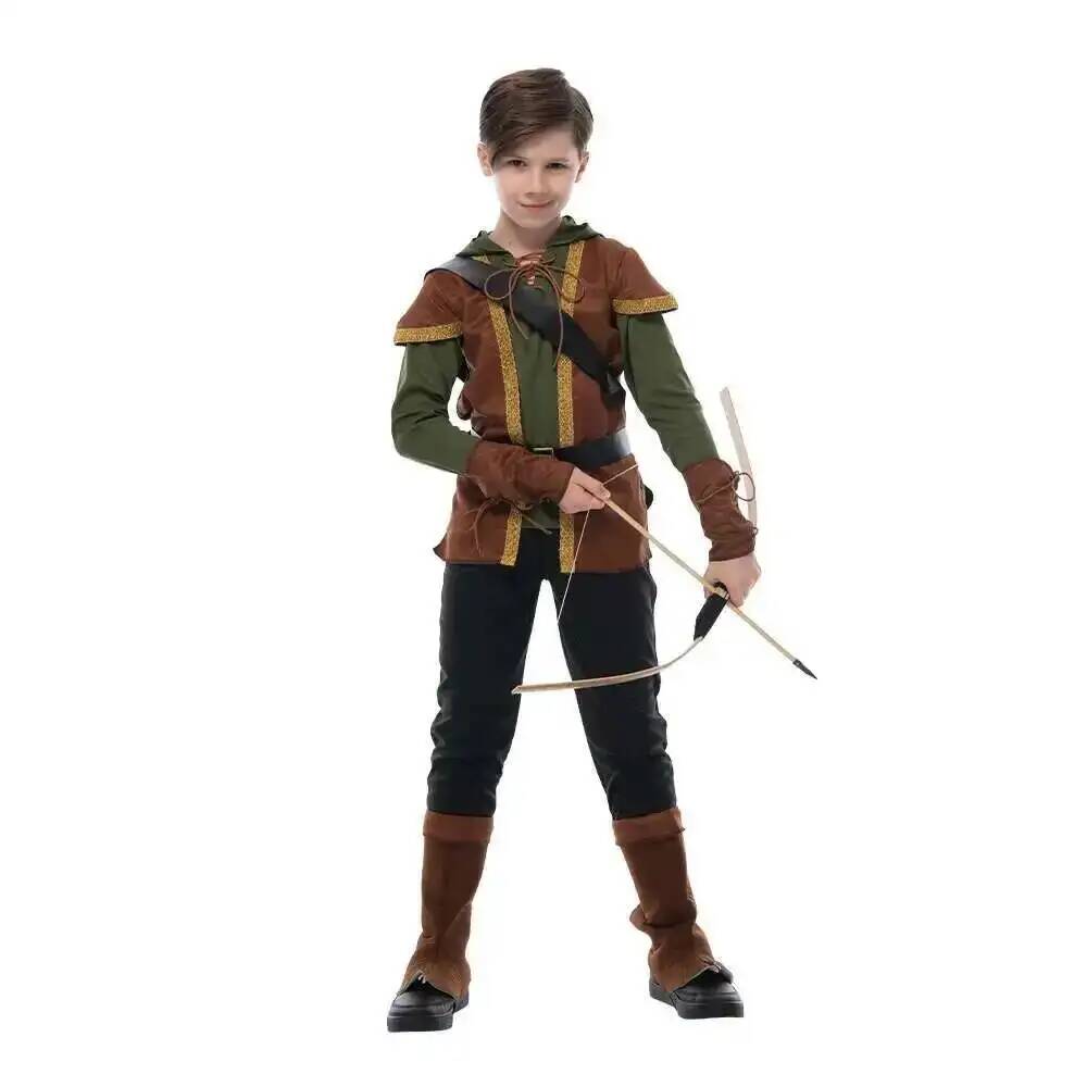 Kids Cosplay Anime - Fantasia de Arqueiro Infantil Snailify para