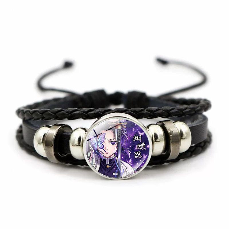 Anime Cosplay Realistic - Pulseiras temáticas de anime Demon Slayer,