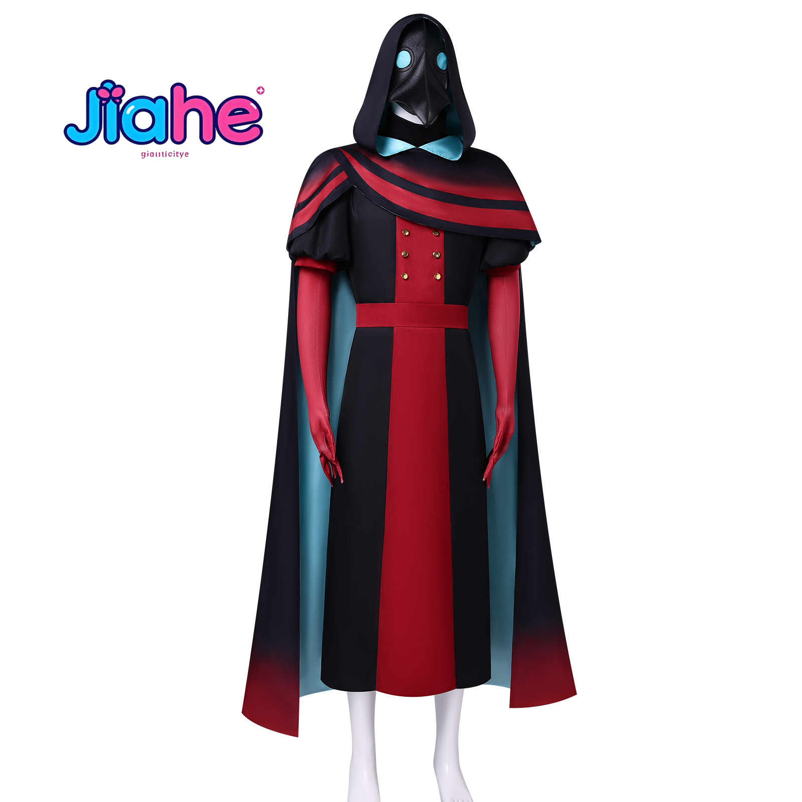 Anime Cosplay Mask - Fantasia de Cosplay de Palhaço Joker