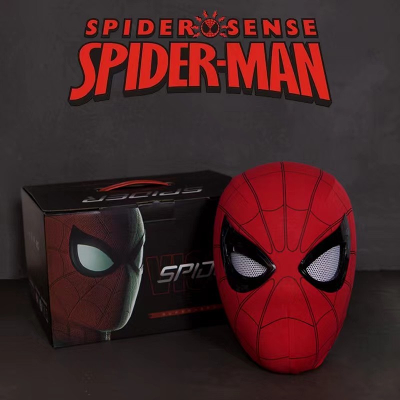 Anime Cosplay Realistic - Máscara de Super-Herói/Capacete do Homem-Aranha, Cosplay