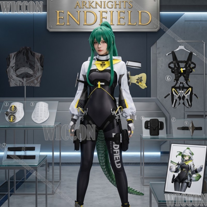 Anime Cosplay Outfits Female - Fantasia de Cosplay Arknights Endfield Fluorite
