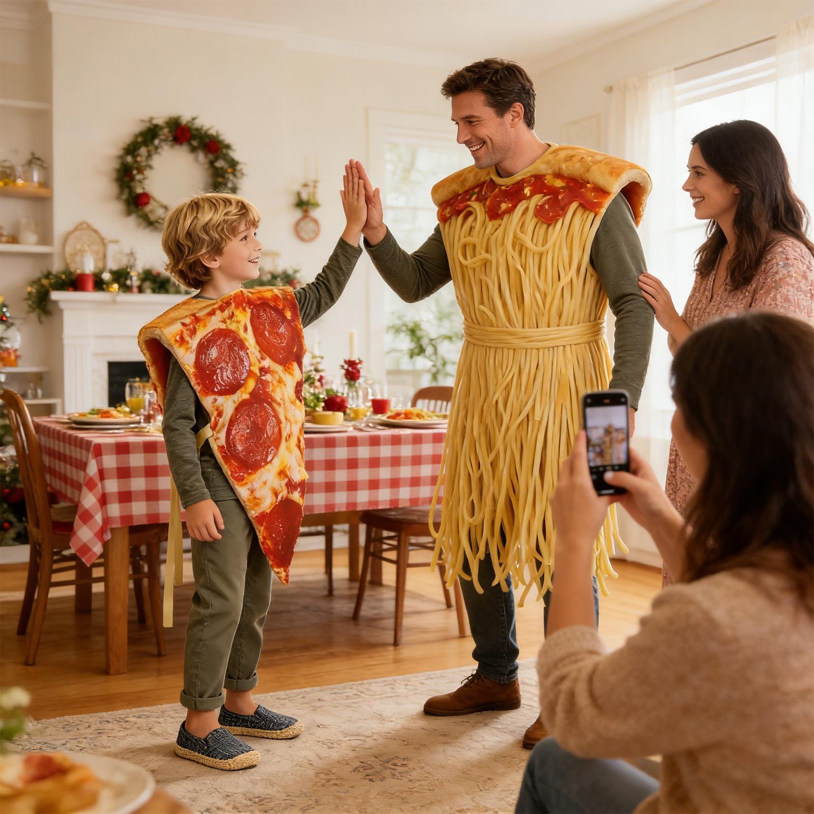 Fantasia de Pizza para Hallowe - Anime Cosplay Realistic avaliação e preço
