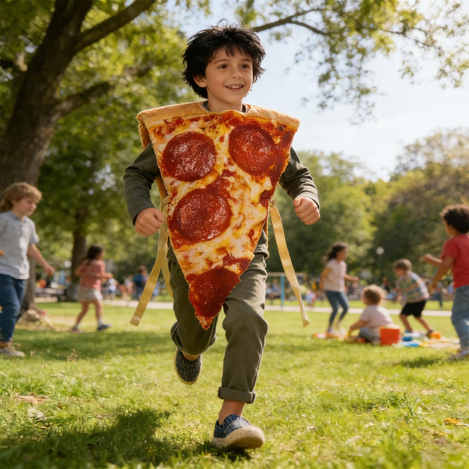 Fantasia de Pizza para Hallowe - Anime Cosplay Realistic avaliação e preço