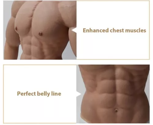 Traje Musculoso de Silicone Ma - Anime Cosplay Realistic avaliação e preço