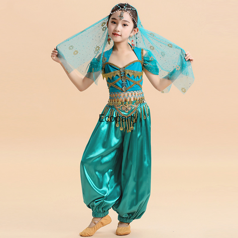 Conjunto de Dança do Ventre Pr - Anime Cosplay India avaliação e preço
