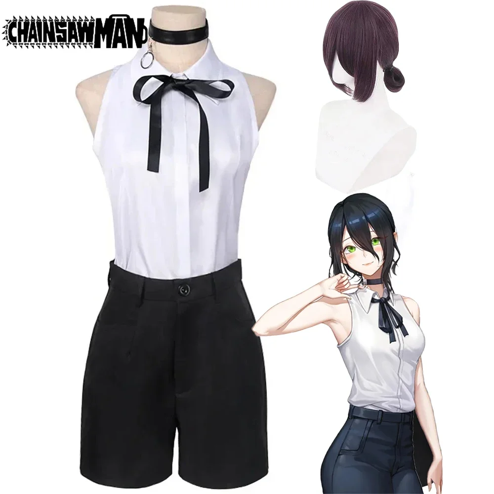 Fantasia Cosplay Reze do Anime - Anime Cosplay Chainsaw Man avaliação e preço