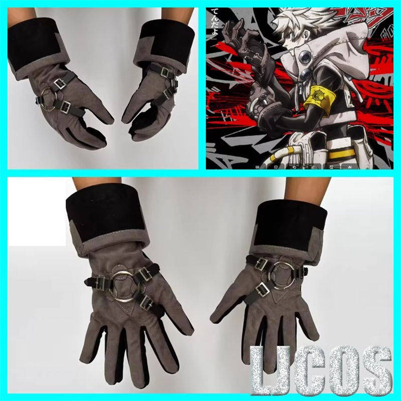 1 Par de Luvas e Máscara de Co - Anime Cosplay Mask avaliação e preço