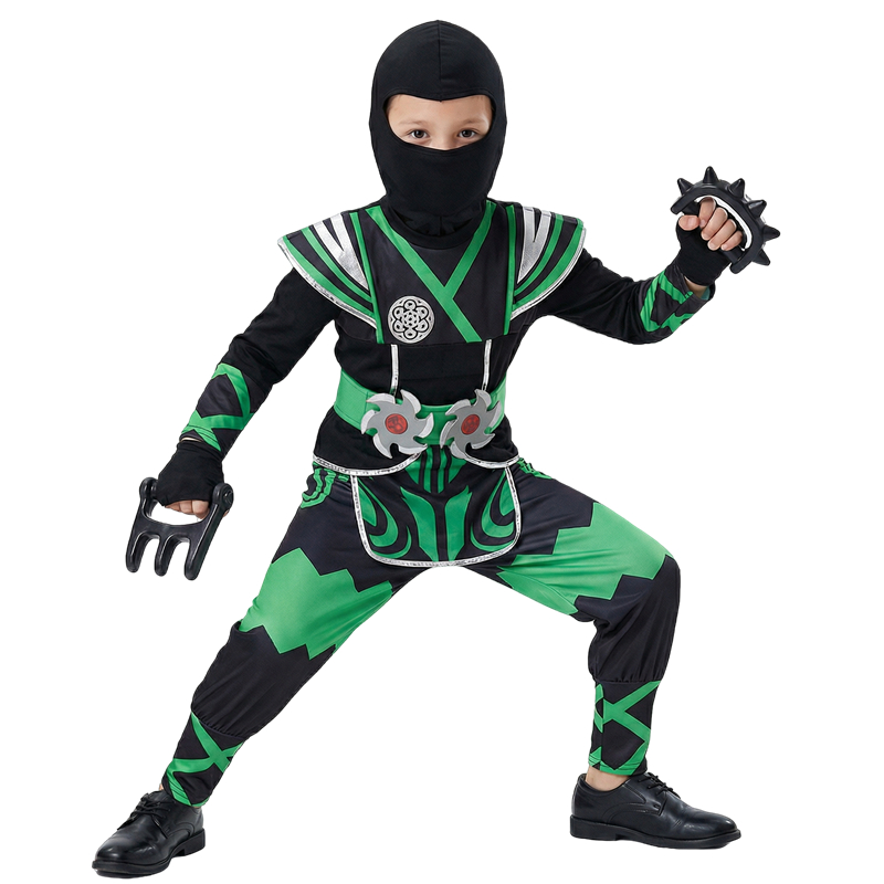 Conjunto de Fantasia de Ninja  - Kids Cosplay Anime avaliação e preço