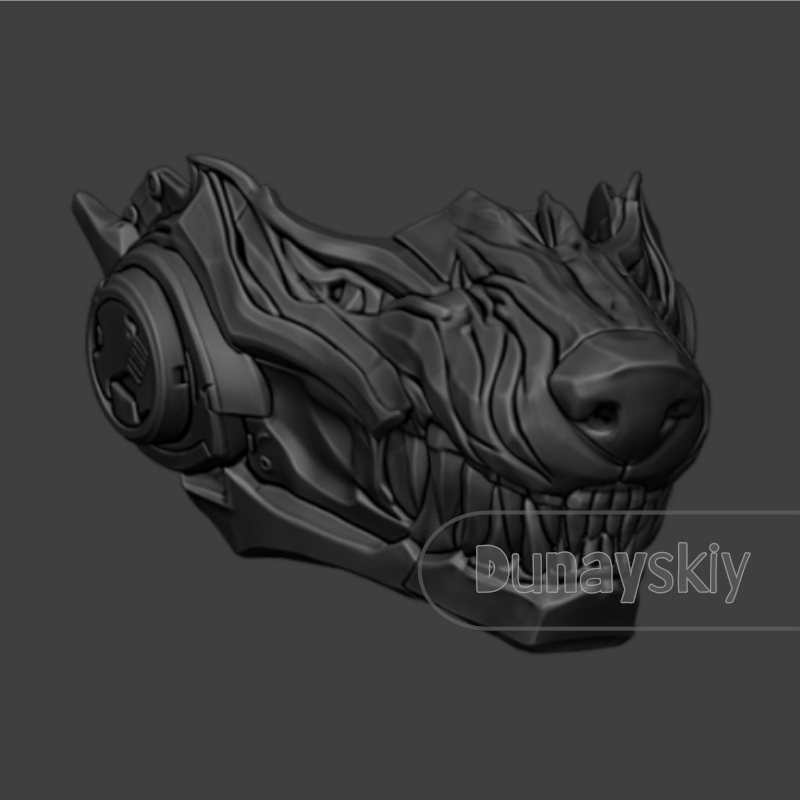 Máscara de Cosplay Valko Wolf  - Anime Cosplay Mask avaliação e preço