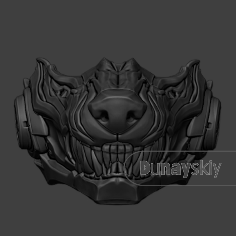 Máscara de Cosplay Valko Wolf  - Anime Cosplay Mask avaliação e preço