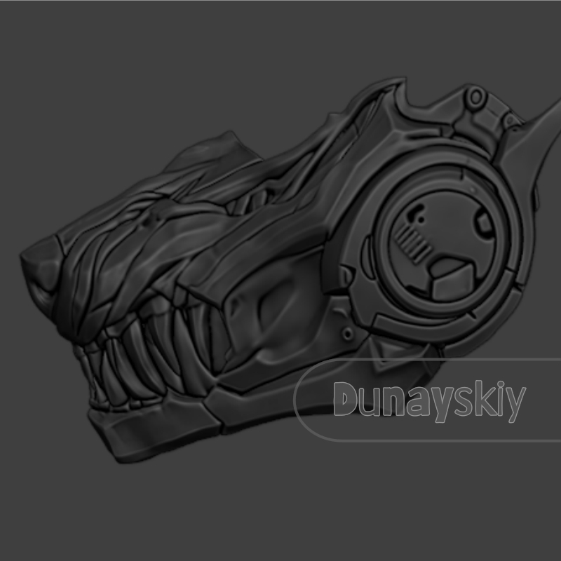 Máscara de Cosplay Valko Wolf  - Anime Cosplay Mask avaliação e preço