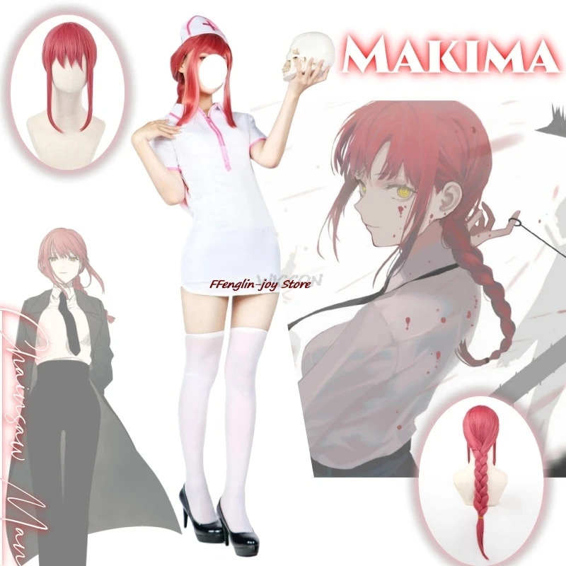 Nene 2025 Makima Anime Motosse - Anime Cosplay Chainsaw Man avaliação e preço