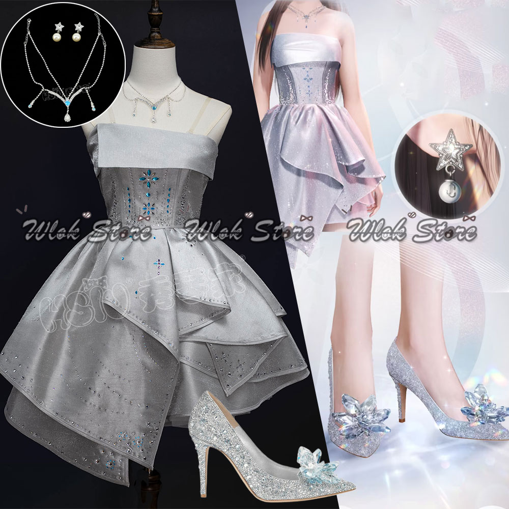 Jogo amor e espaço profundo co - Anime Cosplay Outfits Female avaliação e preço