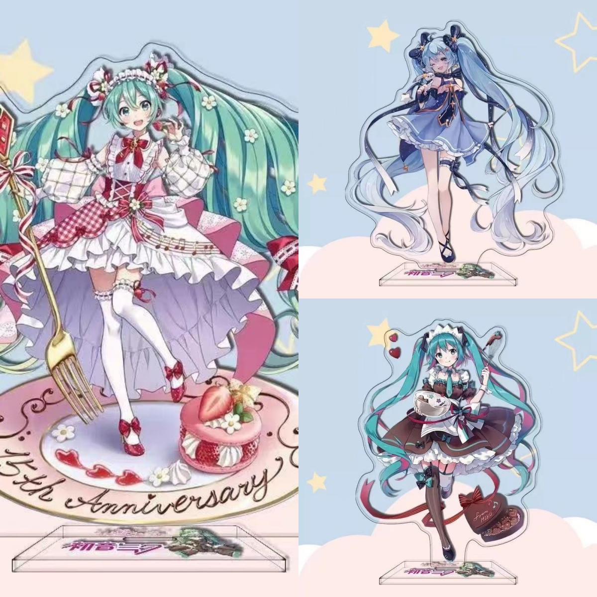 Figura de Acrílico Hatsune Mik - Anime Cosplay Props avaliação e preço