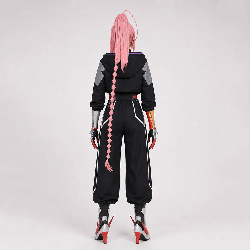 Fantasia Completa Cyberpunk Ed - Anime Cosplay Photoshoot avaliação e preço