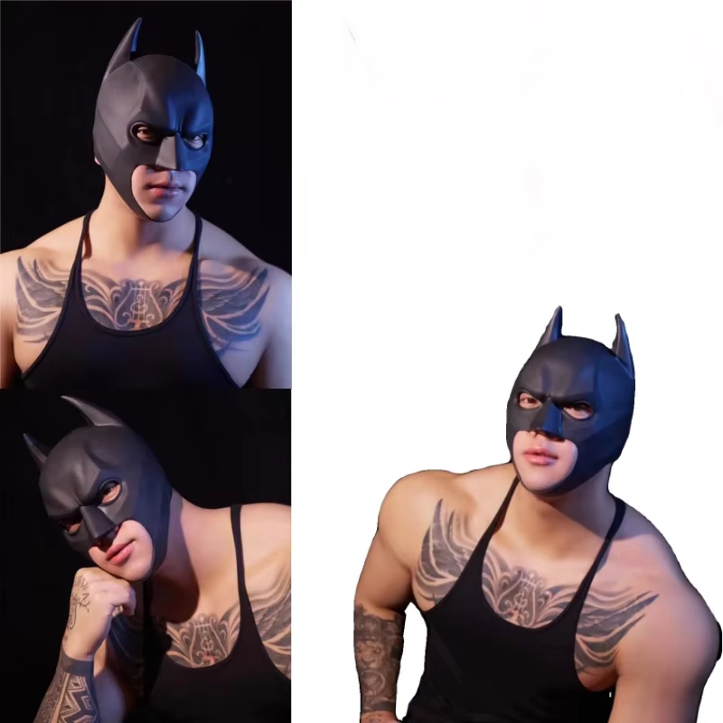 Máscara de Morcego de Hallowee - Anime Cosplay Mask avaliação e preço