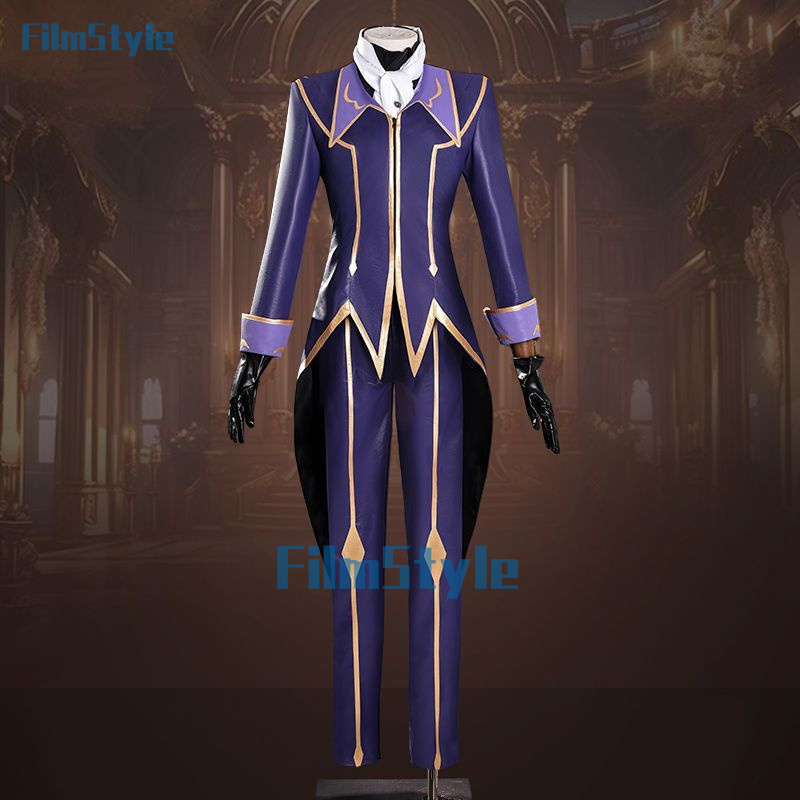 Fantasia de Cosplay Lelouch da - Anime Cosplay Mask avaliação e preço