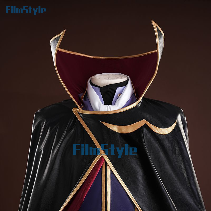 Fantasia de Cosplay Lelouch da - Anime Cosplay Mask avaliação e preço