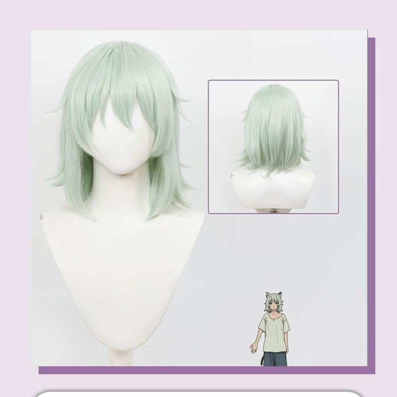 Peruca de Cosplay Gato Chainsm - Anime Cosplay Realistic avaliação e preço
