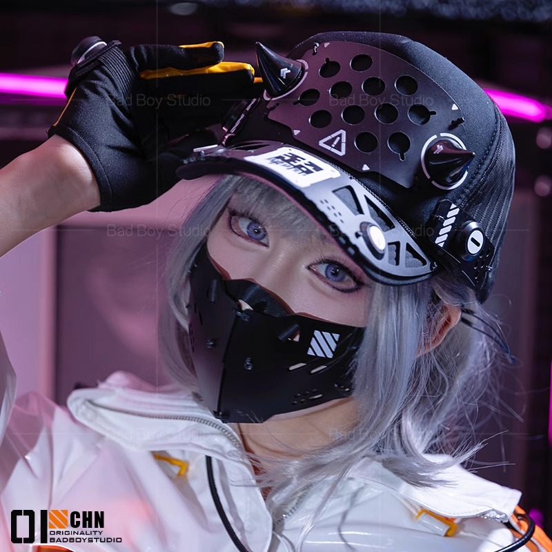 2025 jogo cyberpunk cosplay má - Anime Cosplay Mask avaliação e preço