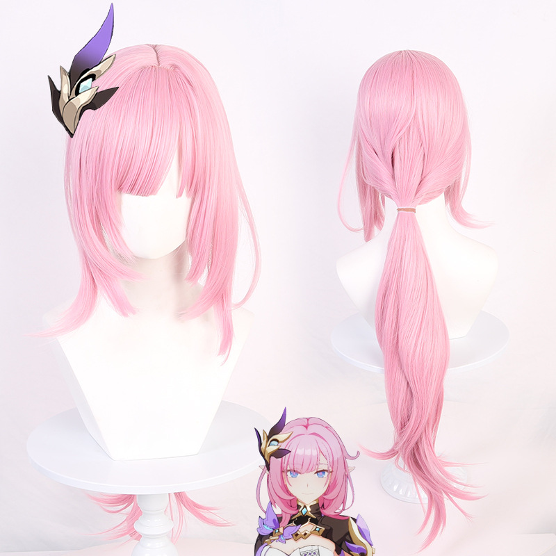 Bh3 Elysia Cosplay Peruca Bh3  - Anime Cosplay Realistic avaliação e preço