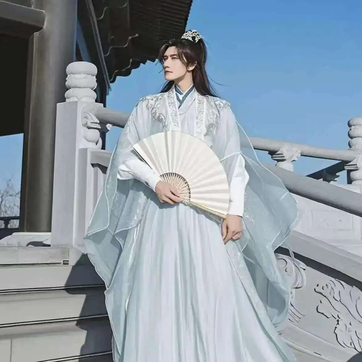 Tamanho grande 3xl hanfu mascu - Anime Cosplay Dress For Men avaliação e preço