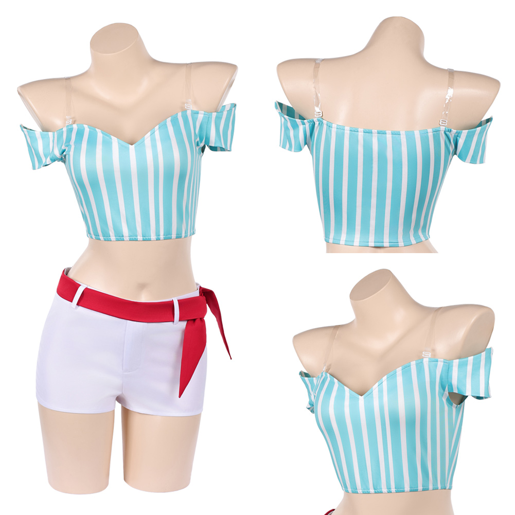 Fantasia de Cosplay de Pirata  - Anime Cosplay Outfits Female avaliação e preço